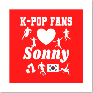 K-POP Fans love Sonny # 7 - with heart and action poses Posters and Art